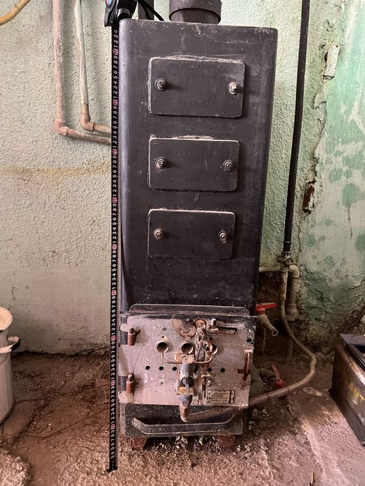 Печь металлический газовый