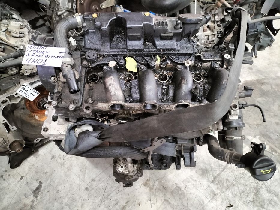 Двигател Peugeot / Citroen 2.2HDI BI-TURBO Код: 4H01