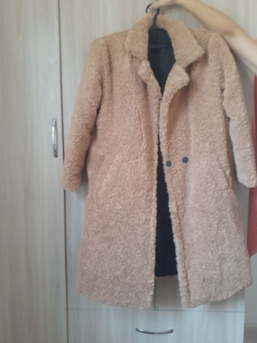 Шуба Тедди цвет карамельный