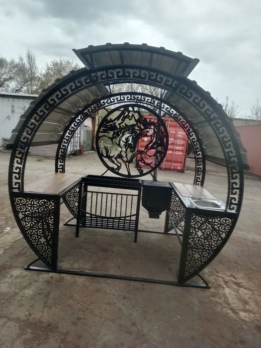 Мангальная зона .