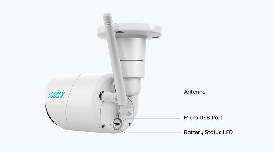 Camera de supraveghere Reolink Argus ECO B320 cu Panou Solar, WIFI