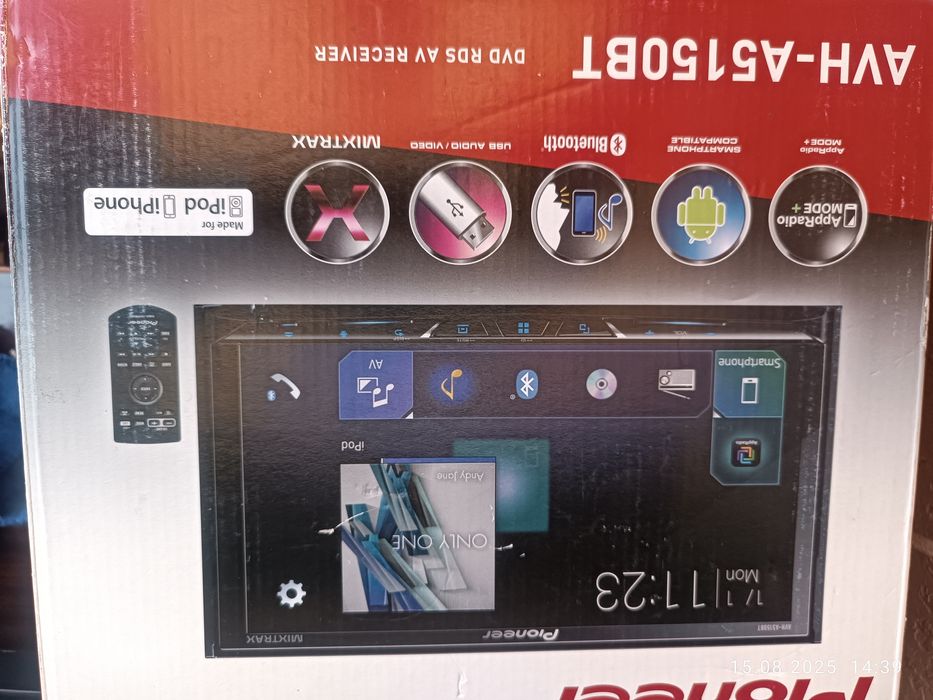 Пионер автомагнитола сотилади