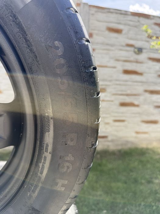 Jante Cu Anvelope Dacia Logan 205/55R16 Continental