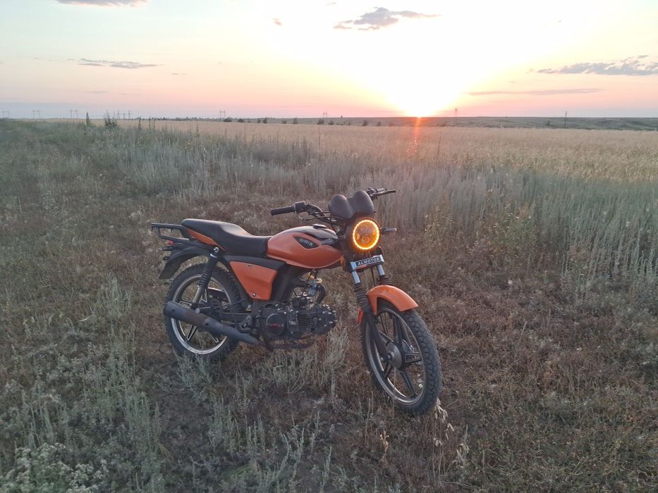 Мотоцикл альфа 125куб