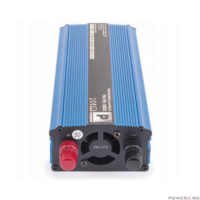 Convertor de tensiune auto, invertor tensiune 12V 230V 1800 W,