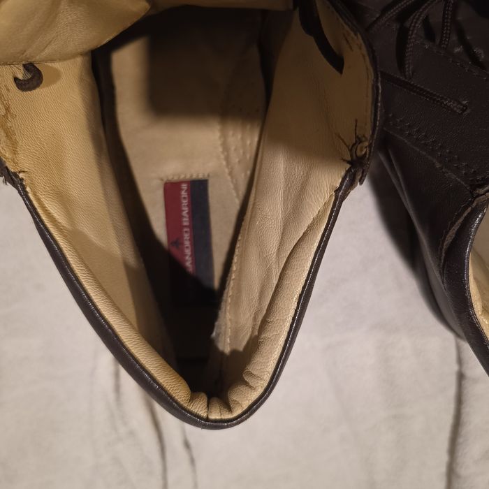 Ghete de piele Alessandro  baroni 43