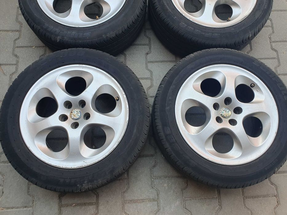 Джанти с гуми 16" 6,5J 5x98 Alfa Romeo 147/156/GT/GTV