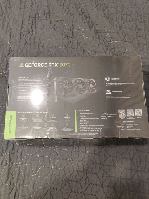 Видео карта 5070 ti  GEFORCE  RTX  SHADOW 3X