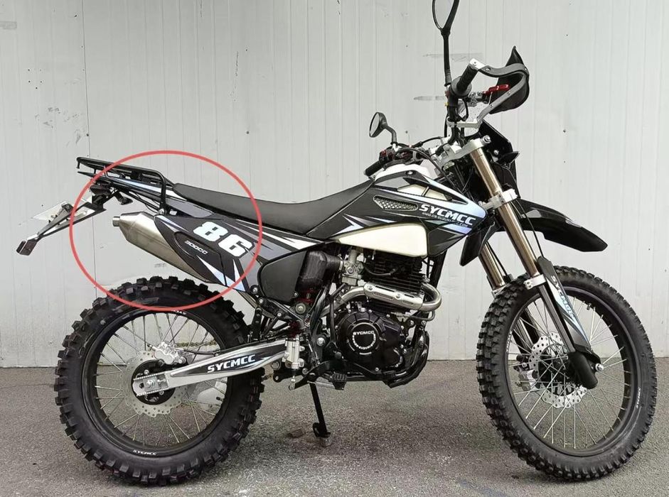 Новый мотоцикл индуро