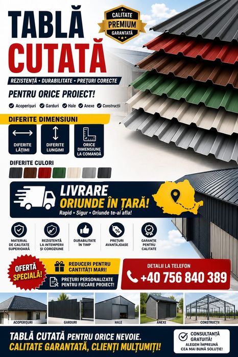 Tabla de vânzare la cel mai bun pret