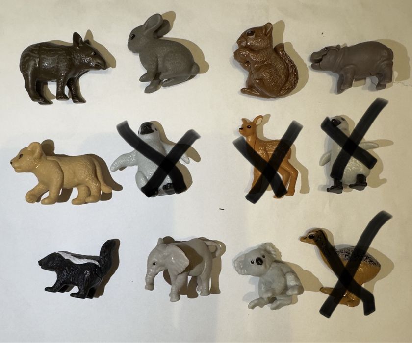 Киндер натунс natoons животные