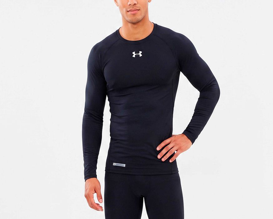 Under Armour Compression Мъжка фланелка за фитнес / тичане размер L