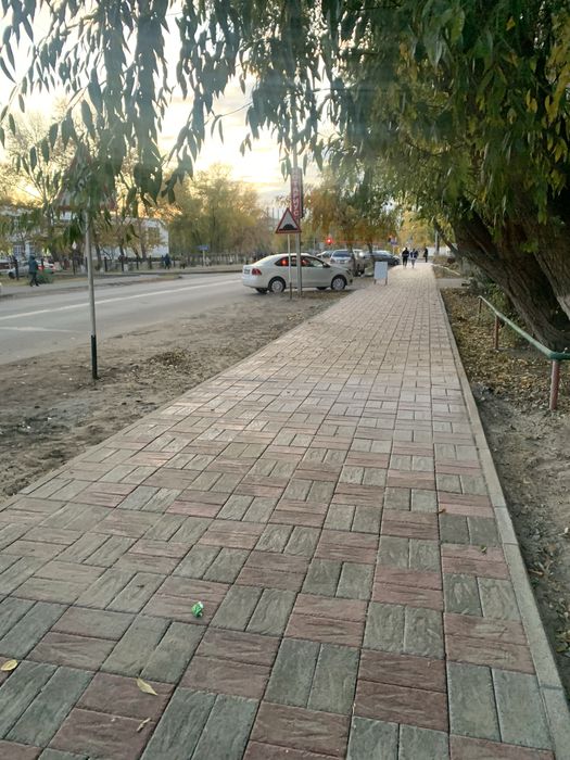 Укладка брусчатки