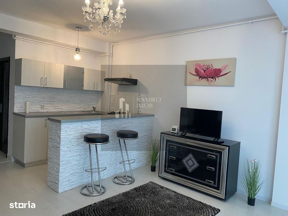 Apartament de inchiriat 2 camere etaj 1 centrala proprie bloc nou