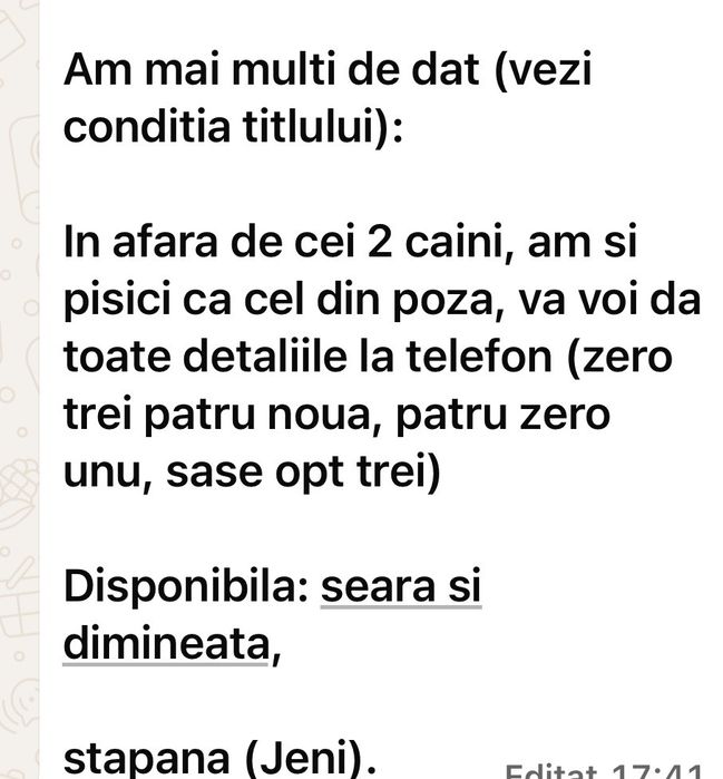 Donez -Numai pentru iubitorii adevarati de animale