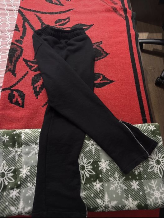 Pantaloni young rich white