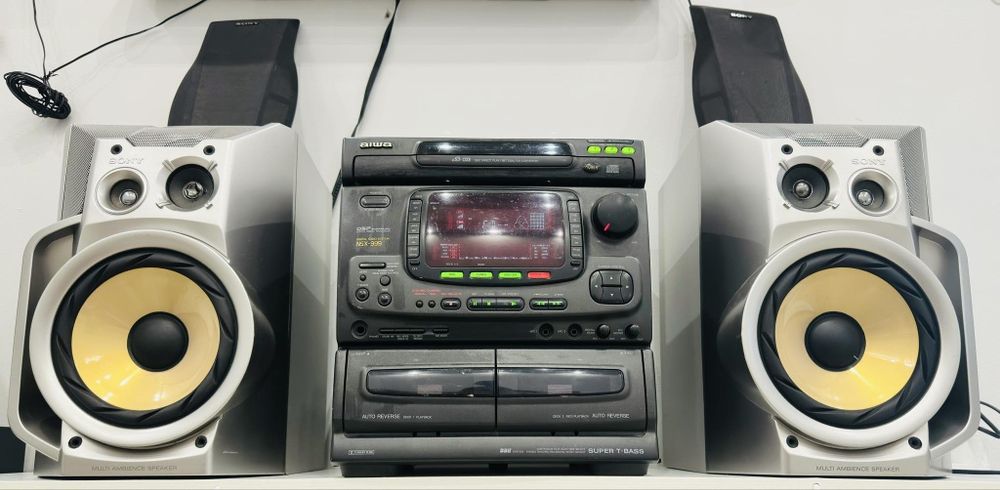 Aiwa nsx999 с тонколони на Sony VX8