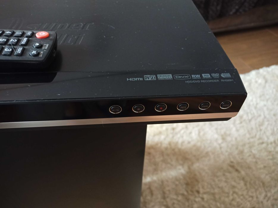 DVD recorder Panasonic DMR EH535 si LG RH589H cu HDD si telecomenzi