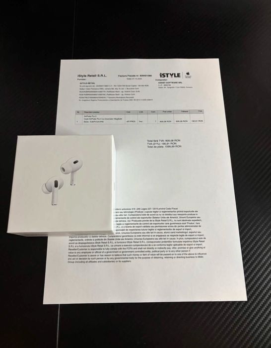 Air Pods 4 originale sigilate + Factură