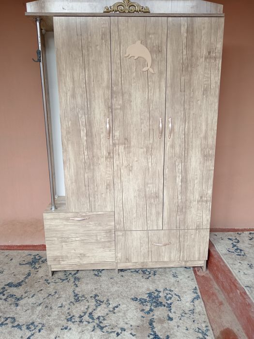 Bolalar yotoq divani va ishvaneri ikkalsai kamplekt