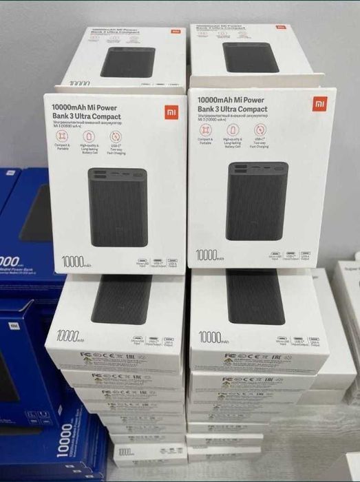 Mi компактный Powerbank 50W (10000 mah) Доставка бесплатно