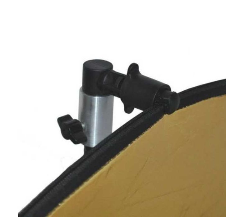 Щипка / държач за рефлекторен диск или светлинен рефлектор