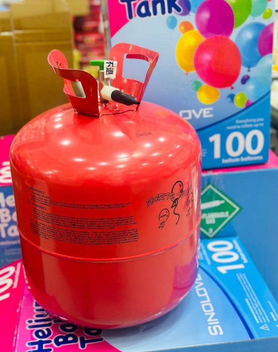 Геливый газ мини надут до 100шт