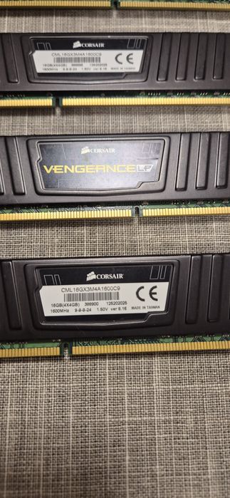 Corsair Vengeance Lp DDR3 16GB (4x4GB) 1600 MHz рам памет