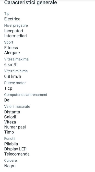 Vânzare Bandă de alergare electrică