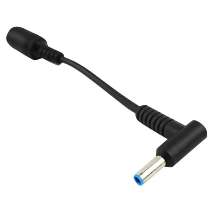 Adaptor incarcator laptop HP 7.4×5.0 la 4.5×3.00 mufa albastra cu pin