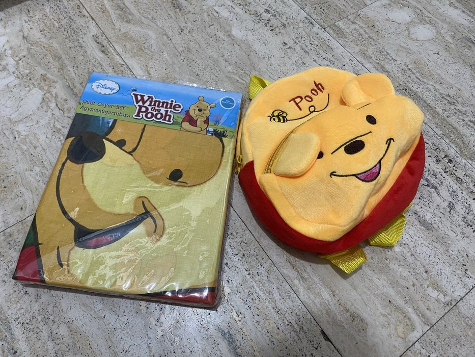 Lenjerie de pat si rucsac Winnie