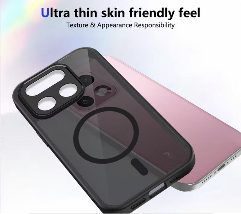 Realme 16 pro ,16 pro +Armor Shockproof Magsafe удароустойчив кейс мат