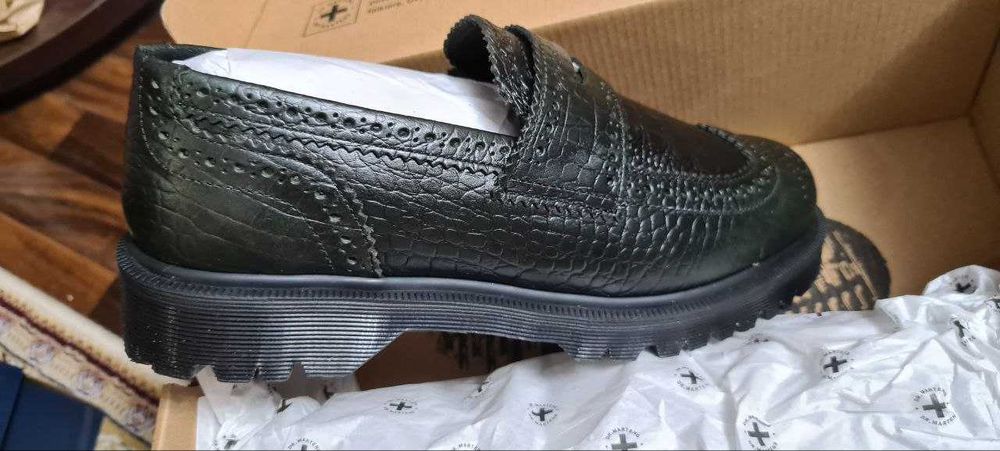 Dr. Martens Penton Brogue Emboss Leather Loafers