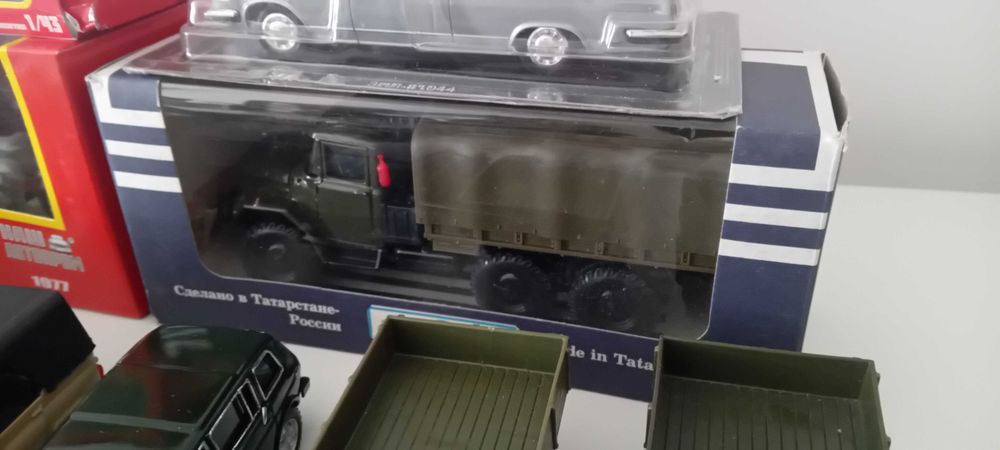 USSR, CCCP, СССР, 1:43 Moskvich, Chaika, Mercedes, Lada, ZIL 131