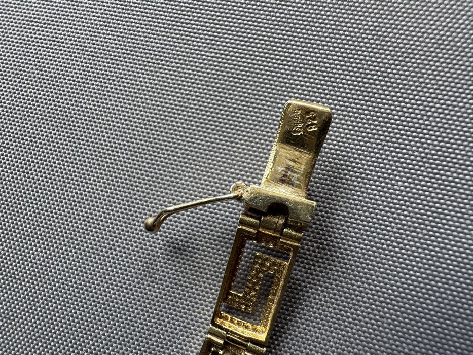 Bratara argint placat cu aur