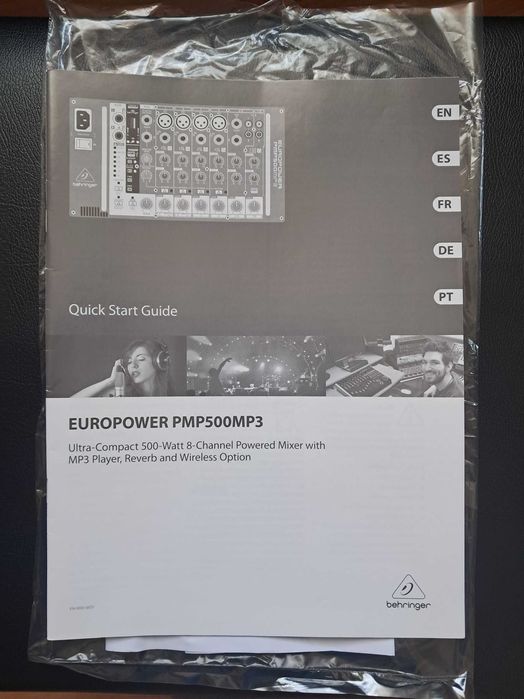 Behringer Europower PMP500 MP3 Powermixer