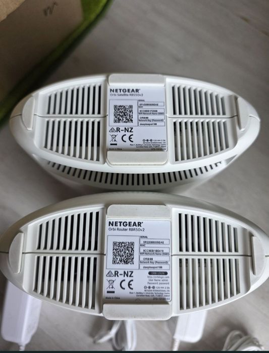 Sistem Router NETGEAR Orbi sistem WiFi RBR50 v2 RBS 50V2 triband AC300
