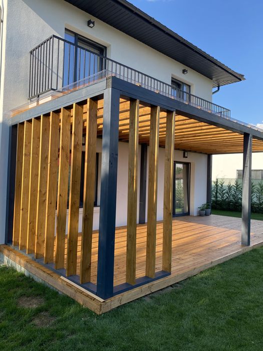 Foișoare, terase, pergole, cabane, deck-uri – Construcții din lemn