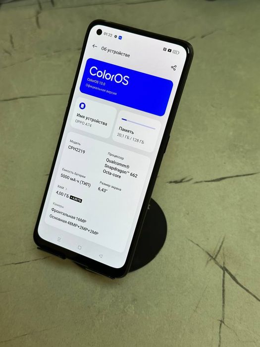 Смартфон OPPO A74