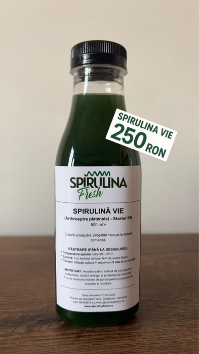 Starter Kit: Cultura de Spirulina Vie