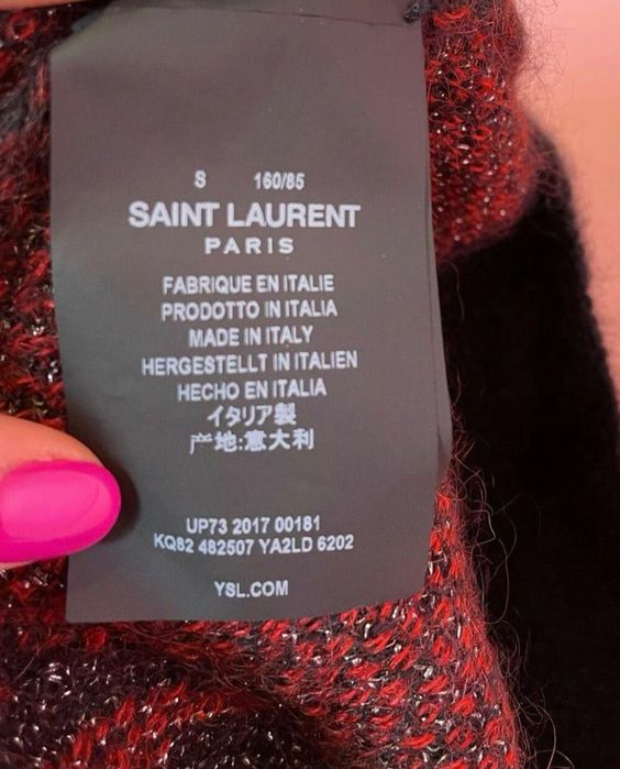 Свитер Saint Laurent оригинал
