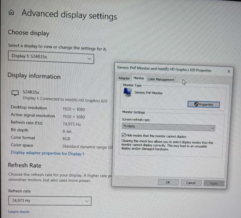 Монитор Samsung S24R356FHU (23.8", FHD, IPS, 75 Hz, AMD FreeSync, стойка)