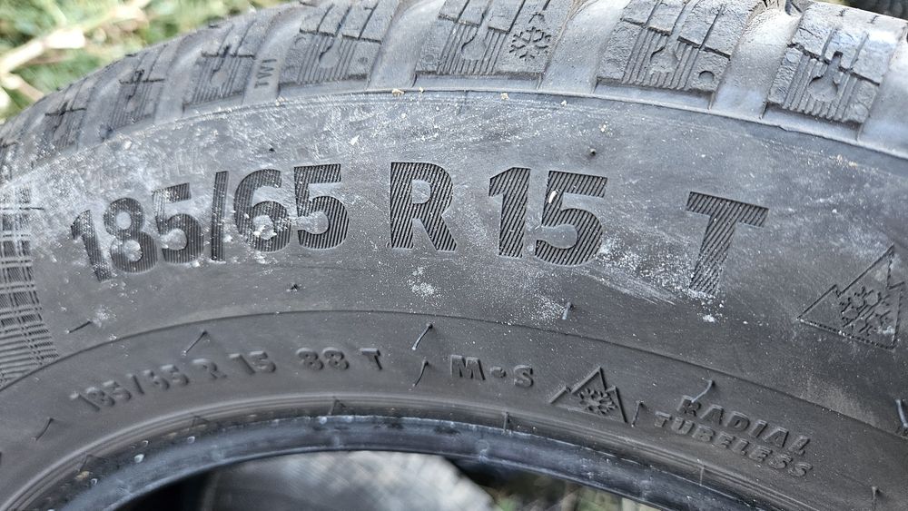 2бр гуми 185 65 15 континентал