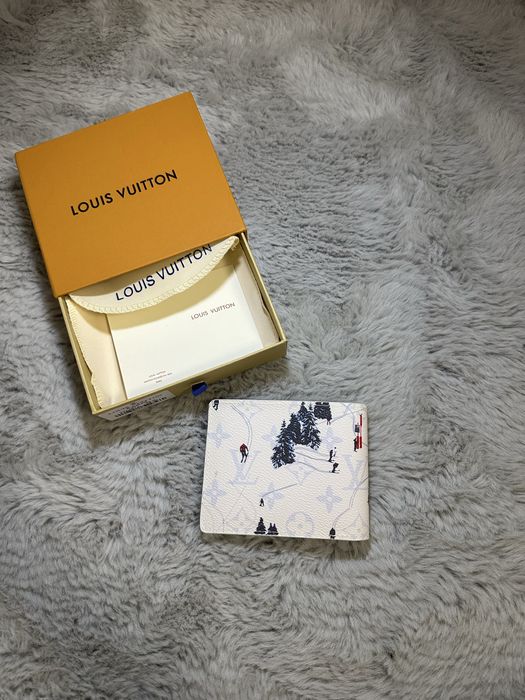 Portofel Louis Vuitton ski alb