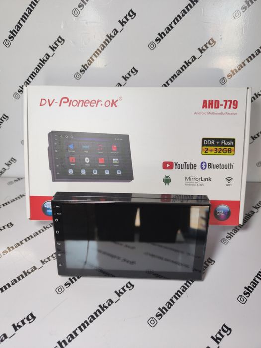 Магнитола 2 дин 2din с экраном на андройде Android магнитола мафон 2 D