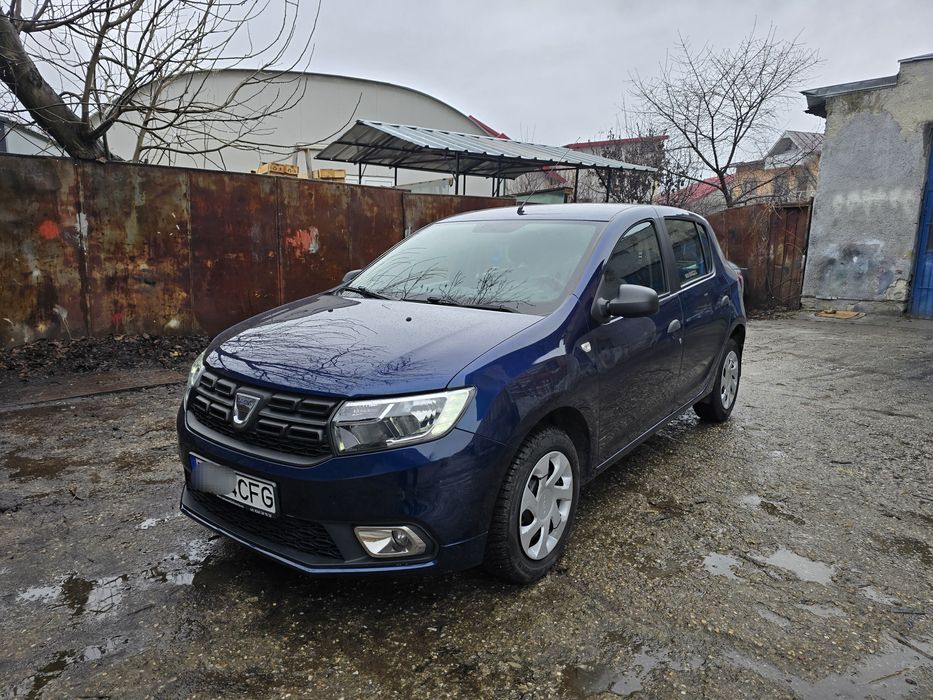 Sandero-(2017/8)-(0.9 TURBO-90cp)-Aer condiţionat-EURO 6-Proprietar