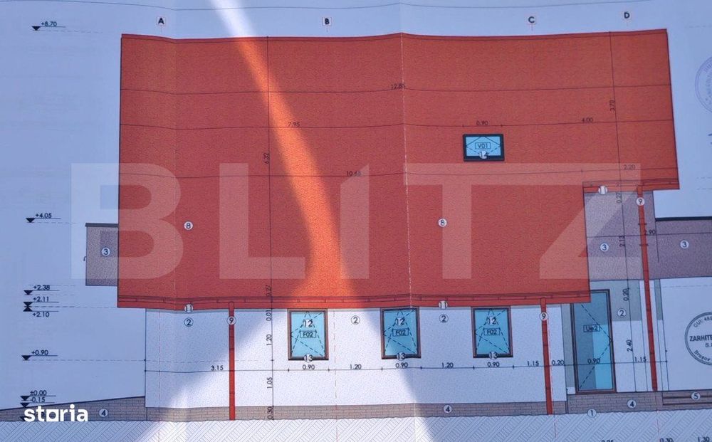 Vanzare teren intravilan cu proiect de casa aprobat