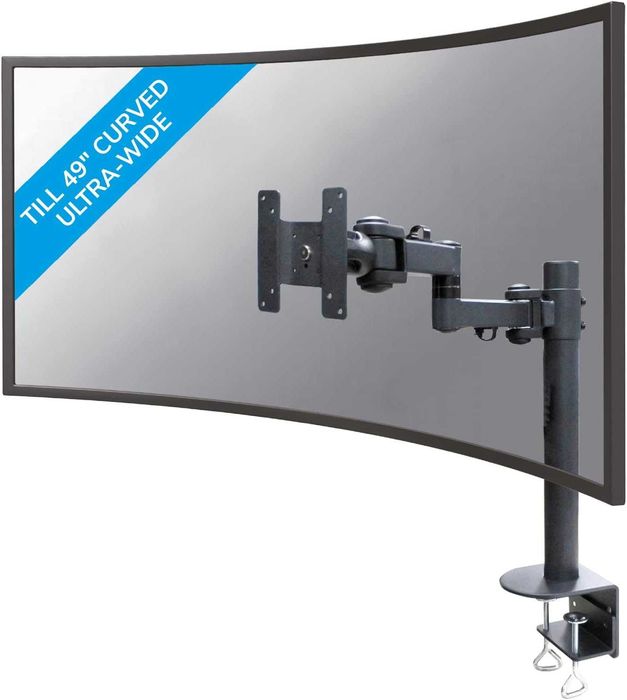 Метална стойка за бюро Neomounts  TIS FPMA-D960BLACKPLUS, 10 - 49 инча