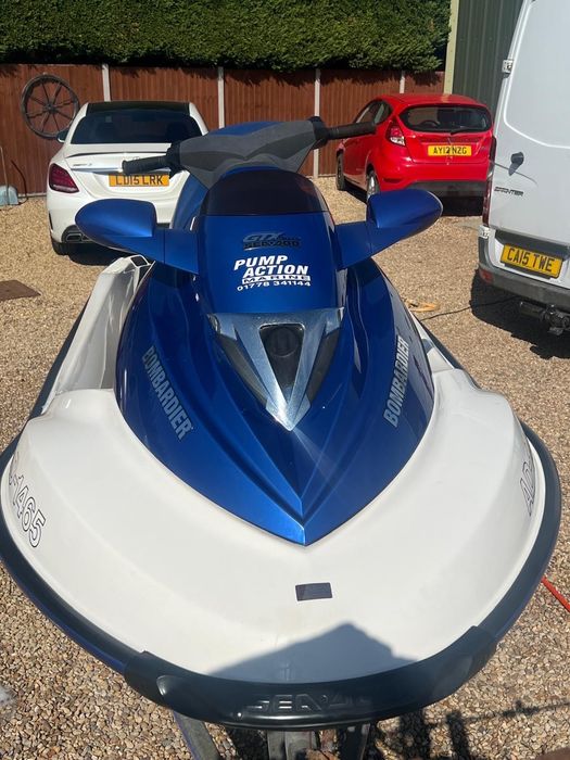 Триместен джет 155 к.с. + ремарке | Отлично състояние