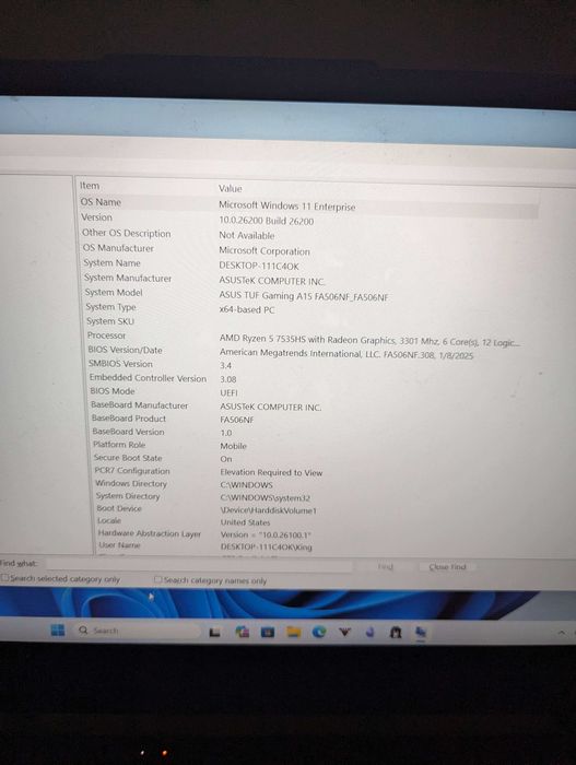 Laptop gaming de buget ASUS TUF A15 FA506